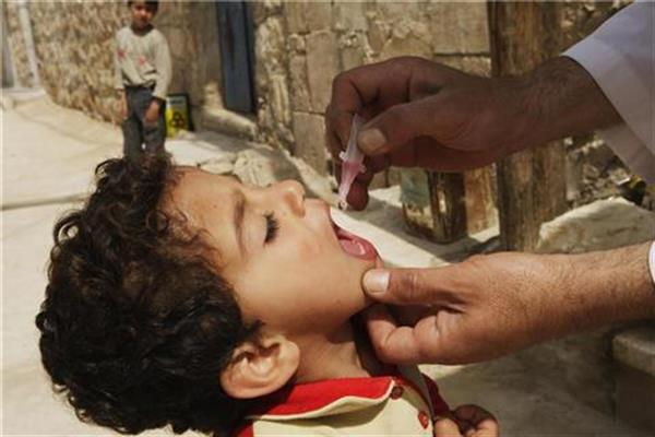 طغیان بیماری فلج اطفال در کشور سوریه