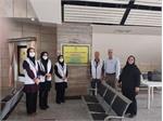Deployment of Border Care Teams of Kermanshah County Health Center for Arbaeen at Kermanshah Railway Station